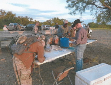 dove hunters ready for the hunt